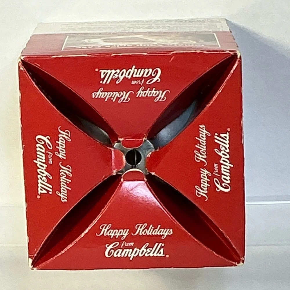 Campbell's Soup Kids 1998 Collector's Edition glass ball ornament Original Box